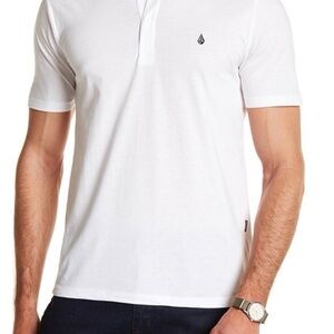 Volcom Classic White Banger Polo Shir
